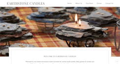 Desktop Screenshot of earthstonecandles.com